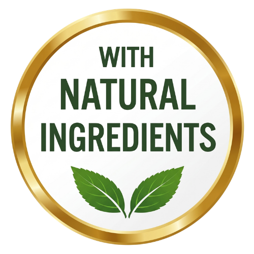 With Natural Ingredients
