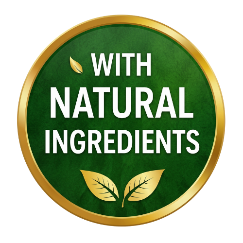With Natural Ingredients